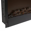 Kép 13/17 - Elektromos beépíthető kandalló - hősugárzó + RGB LED - 91 x 15 x 48 cm